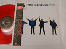 THE BEATLES HELP JAPAN ORIGINAL 1982  UK CUTTING LIMITED MONO RED COLOR W/OBI