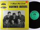 Hightower Brothers - I Need You Lord LP - Nashboro - Black Gospel Shrink