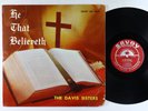 Famous Davis Sisters - He That Believeth LP - Savoy - Black Gospel Mono DG RVG