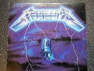 METALLICA RIDE THE LIGHTNING LP w/lyric 60396-1 elektra 1984