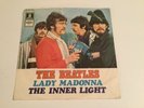 BEATLES GERMAN 45, & UNIQUE PIC SLEEVE, VG/VG+, VERY RARE , ODEON LABEL, 1968