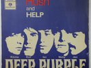 DEEP PURPLE HUSH/HELP Beatles RARE ISRAELI PS 7