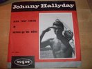 JOHNNY HALLYDAY plus rare - Bien Trop Timide-  Press. Hollande VOGUE HV 2006