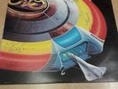 ELO OUT OF THE BLUE FULLY SIGNED VINYL ALBUM . SIGNED 1978 IN V.G.C.