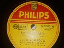 Juliette Greco, Sous le Ciel de Paris, 78 RPM