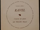 Marcelle MEYER - RAVEL - Piano works - DISCOPHILES FRANCAIS - ALPHA DB 102 / Ex