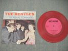 THE BEATLES BY ROYAL COMMAND RED Vinyl 45 RPM -RARE  PICTURE SLEEVE NM