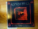 Flames of Hell Fire and Steel LP Purple Vinyl classic 80's Icelandic Black Metal