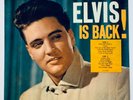 ELVIS PRESLEY- FIRST PRESS USA ELVIS IS BACK WITH ALTERNATIVE YELLOW STICKER.