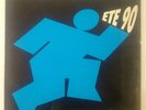 Various ‎– Eté 90 - 2 × Vinyl, LP, Compilation, Stereo - New Beat, Chanson  1990