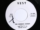 Bobby Davis and the Rhythm Rockers VEST 8003 White Label Promo SOUL FUNK 45