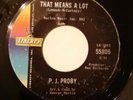 BEATLES P. J. PROBY That Means A Lot / Let The Water Run Down LIBERTY VG++