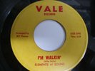 Rare Soul 45 by the Elements of Sound I'm Walkin  I Don't Wanna Cry