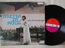 Aretha Franklin in Paris UK Atlantic PLUM 1st press LP LIVE at the Olympia SOUL