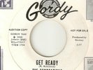 THE TEMPTATIONS Get Ready GORDY PROMO  MOTOWN NORTHERN SOUL USA 45
