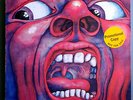 KING CRIMSON IN COURT OF RARE ORIG '69 ATLANTIC WHITE LABEL PROMO LP w/STICKER