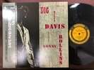 MINT  MILES DAVIS FT. SONNY ROLLINS DIG  PRESTIGE VIJ 223 OBI MONO JAPAN LP