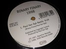 Binary Finary-1998 (Paul Van Dyk & Original)-Orbit Recocrds-Rare Trance Vinyl