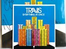 TRAVIS - EVERYTHING AT ONCE SEALED HAND SIGNED AUTOGRAPHED RECORD Vinyl + PRINT