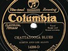 Columbia 14266D: Austin & Lee Allen-Chattanooga Blues/Laughin' & Cryin BluesV+E-