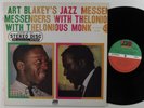 ART BLAKEY JAZZ MESSENGERS With Thelonious Monk ATLANTIC LP NM japan w/insert **