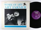 Art Farmer - Work Of Art LP - New Jazz - NJLP 8278 RVG