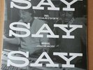 Paul McCartney/Michael Jackson. Say Say Say .sealed rsd clear coloured vinyl.
