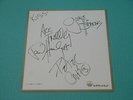 KISS 1970s Victor Promo Autographed Signed Sheet Japan for The Originals