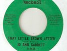 JO ANN GARRETT That Little Brown Letter DUO CHICAGO NORTHERN SOUL USA 45