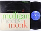 Thelonious Monk - Mulligan Meets Monk LP - Riverside - RLP 12-247 Mono DG