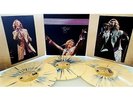 David Bowie - Glastonbury - Triple Splatter Album + Poster