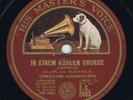 78 Rpm COMEDIAN HARMONISTS In Einem Kühlen Grunde uk 1932 His Master's Voice 10