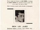 LUIGI TENCO 45 Ciao Amore Ciao RARO Argentina Promo 7