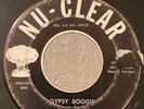 Rockabilly 45 Teen Tones Gypsy Boogie on Nu-Clear HEAR