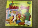 WALT DISNEY THE ROBIN HOOD VINYL LP WITH STORYBOOK VG++