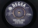 CHICK GRAHAM & COASTERS   Dance Baby Dance   NR MINT   1964 UK DECCA F 11932   P