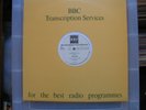 BBC Transcription Disc - The Cure at Glastonbury Festival. Vinyl LP. CN 4825/SS.