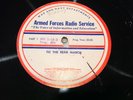 AFRS Radio Transcription Record TO THE REAR MARCH Bob Hope Bing Crosby Edgar Ber