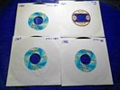 (4) 45'S ROLLING STONES 