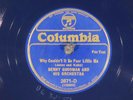 78 RPM - Benny Goodman and His Orchestra, Columbia 2871 (blue shellac), E+ Jazz