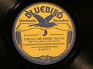 JAZZ ERNIE HOLST ORCH For All We Know BUFFBB 5576 E