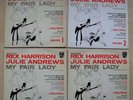 ORIGINAL SOUND TRACK? MY FAIR LADY VOL1-4 EP SET OF 4 ORIGINAL 1960'S EP FROM TH