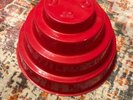 DEVO Original Red Energy Dome Rare  Freedom Of Choice 1980/1981 Era Rock Punk