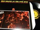 ERIC DOLPHY : AT THE FIVE SPOT VOLUME 2  LP PRESTIGE PR 7294 OJC 247 USA
