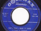 Northern Soul - James Carr - That's what I want to Know - original US Goldwax