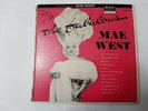 1950's MAE WEST RECORD ALBUM. 3 DECCA HI-FI 45 rpm RECORDS, 6 SIDES, 12 SONGS
