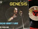 GENESIS I Know What I Like & More Fool Me / Portugal SP 1973 CHARISMA 6073344
