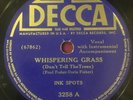 INK SPOTS - Whispering Grass / Maybe DECCA 78 #3258 VG++