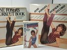 Jane Fonda Workout Book LP Album Low Impact Aerobic VHS preowned untested