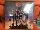 BRAND NEW SOLD OUT LIMITED KISS DESTROYER RED AND BLACK MARBLED VINYL FREEPOST